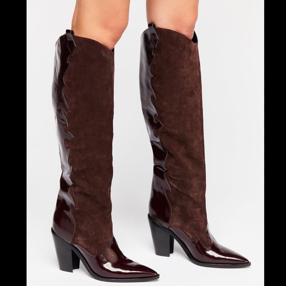 NEW Sigerson Morrison Karida Boots Size 37 - Picture 2 of 8